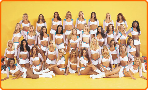 2000/2001 Miami Dolphins Cheerleaders